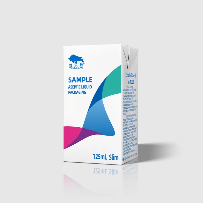 125mL Slim aseptic carton packaging